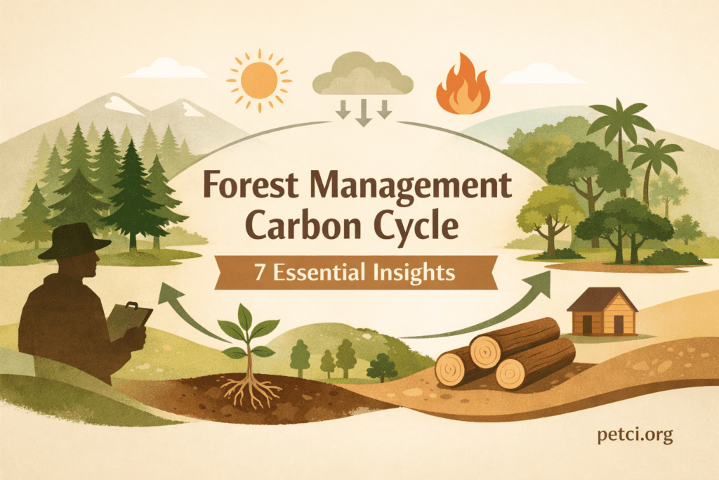 Forest Management Carbon Cycle