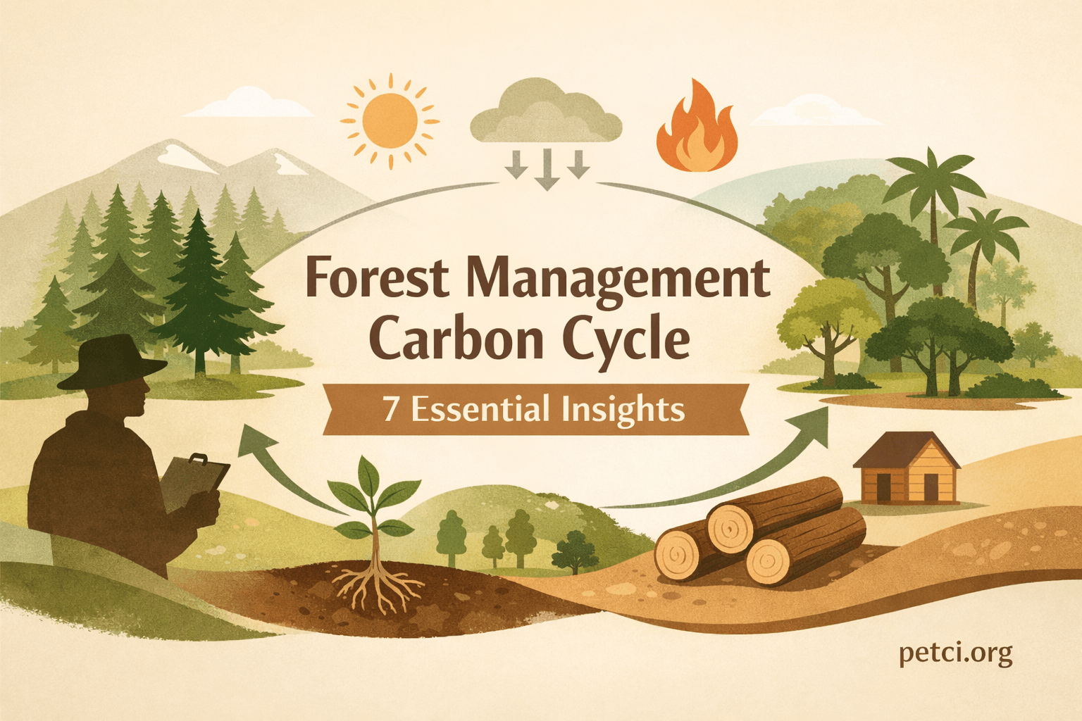 Forest Management Carbon Cycle